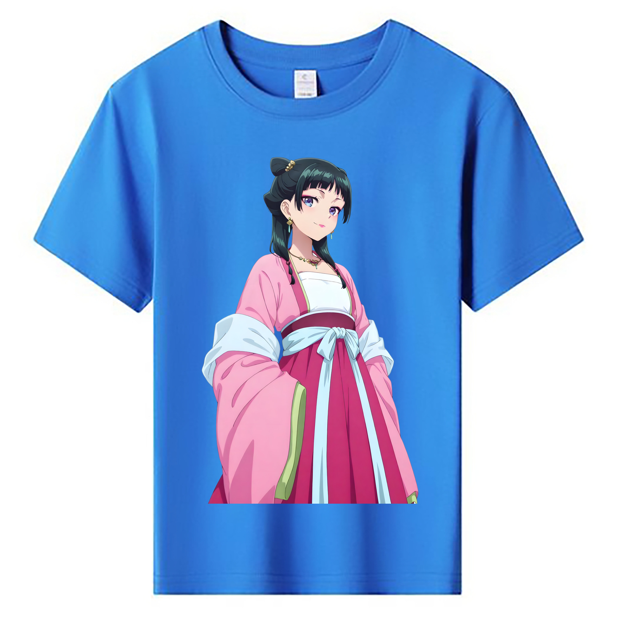 （画像用） 薬屋のひとりごと The Apothecary Diaries 綿100％キッズTシャツ（フロントプリント）